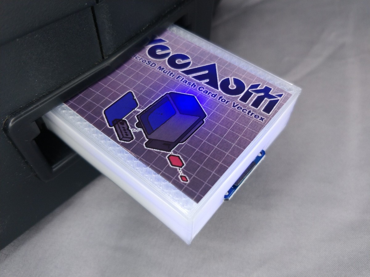 VecMulti SD Card Flash Vectrex Multicart Multi-cart FREE SHIP SEE