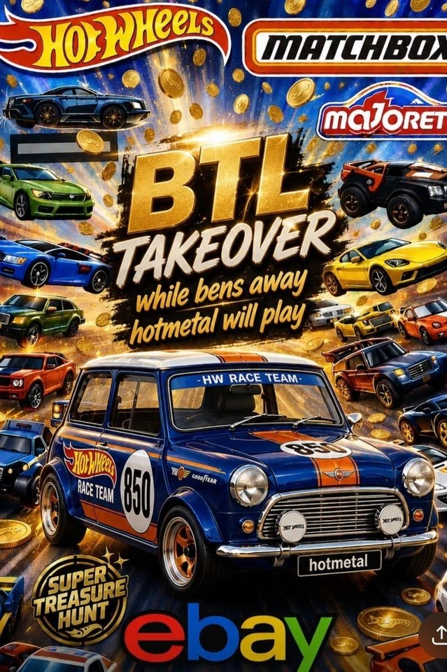 BTL TAKEOVER- While Bens away-Hotmetal will play