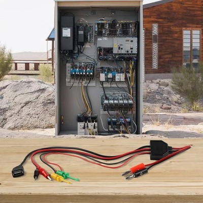 DC Output Power Test Line Dual Output Lines Easy Connection For Devices