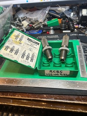 Vintage RCBS .256-06 Ackley Improved Two Die Set (Hard to find)