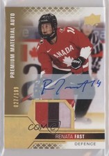 2022 Upper Deck Team Canada Renata Fast #68 Premium Patch Signatures Auto