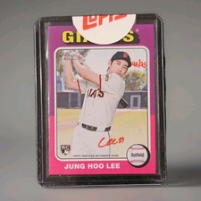 Topps Heritage - Jung Ho Lee - Real One Auto Special Edition Red Ink RC  SSP/75