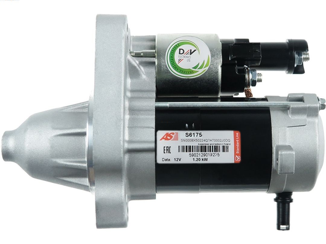 Fits AS ROZRUSZNIKI I ALTERNATORY S6175 STARTER   ⭐UK Stock⭐