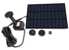Solar Fountain Pump Kit for Bird Bath, Pond, Patio, Garden, Fish Tank