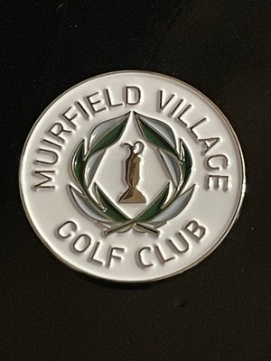 Rare Muirfield Village Golf Club 1'' Coin Style Golf Marker - Dublin, Ohio