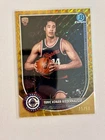Yanic Konan-Niederhauser 2025-26 Topps Bowman Chrome Gold Geometric RC /50