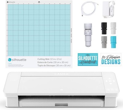 Silhouette SILHCAMEO4WHT4T Cameo 4 with Bluetooth, 12x12 Cutting