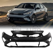 New Front Bumper Cover Fascia For 2022 2023 2024 Kia Forte Lxsfe Sedan