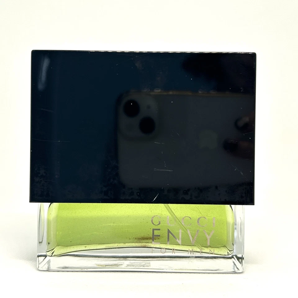 Rare GUCCI Envy For Men EDT 3.4oz 100ml Spray Vintage Fragrance Made in France - Image 2 of 4