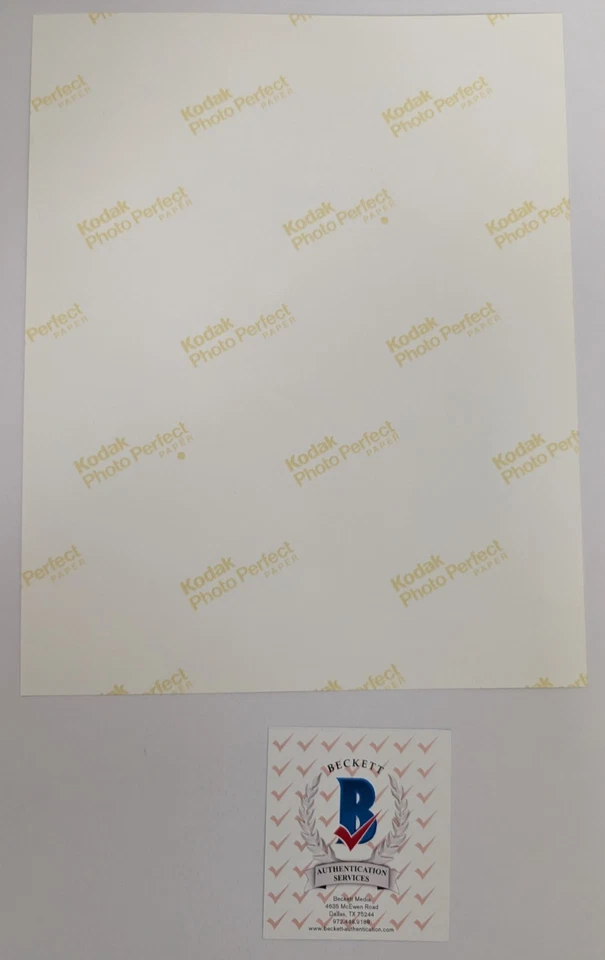 Foto firmada por Aaron Rodgers 8x10 Beckett certificado de autenticidad auténtico automático Green Bay Packers Foto 2 de 2