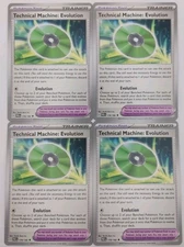 x4 Pokemon Technical Machine: Evolution 178/182 NM Pack Fresh Playset
