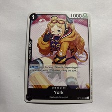 York OP13-094 English C Carrying On His Will One Piece Card Game - NM