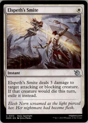 Elspeth's Smite 13 Uncommon March of the Machine Magic NM/M mom mtg