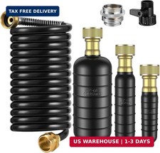 3 Pcs Drain Bladder Kit, Drain Cleaning Bladder Fits 1" to 6" Pipes, with 10 ft