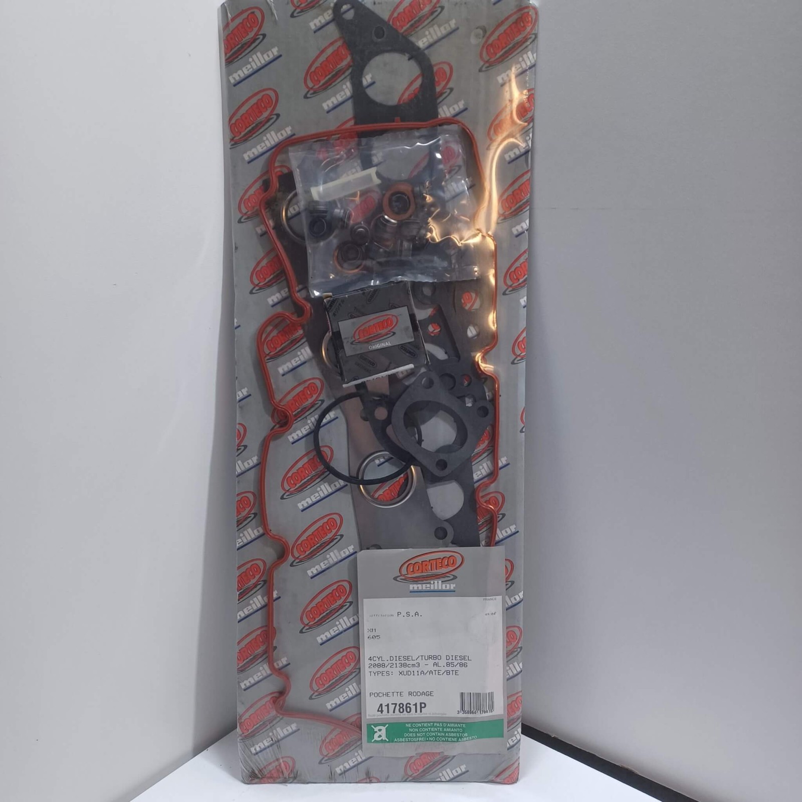 Pochette joints haut moteur en matériau renforcé pour Peugeot 806 2.1 TD