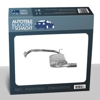 Auspuff Endtopf für Mazda 323 C V 323 F V 323 P V