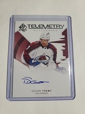 2024-25 Sp Authentic Devon Toews Telemetry D-dt