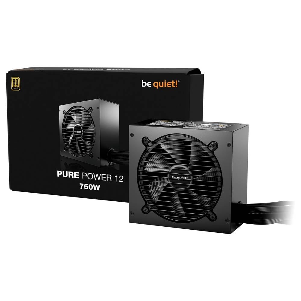 Évitez les crashs avec l'Alimentation PC BeQuiet PURE POWER 12 750W ATX haute stabilité