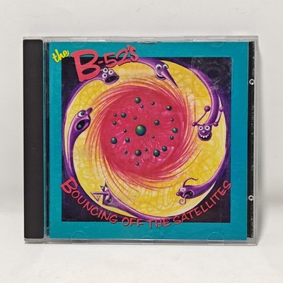 THE B-52'S - BOUNCING OFF THE SATELLITES Audio CD Vg+ Cond