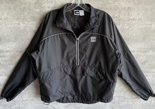 Vintage 1990s The North Face Black Polyester Utility Windbreaker Jacket Size S