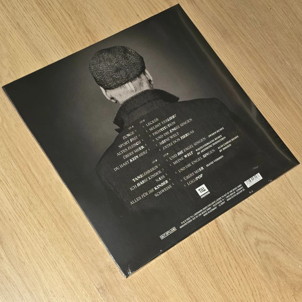 NEU & OVP: Limited Edition IRIS Vinyl TILL LINDEMANN Zunge 2025 2-LP - Bild 3 von 4