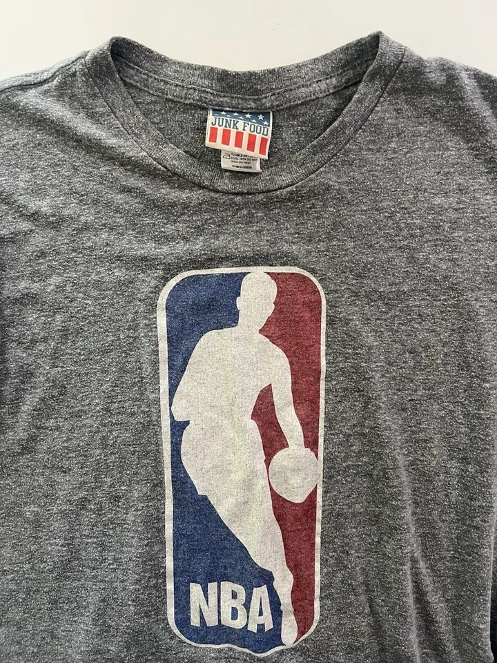 Camiseta Oficial Ropa Comida Chatarra LOGO NBA (2009) Juvenil Grande (Mujer S) Foto 2 de 4