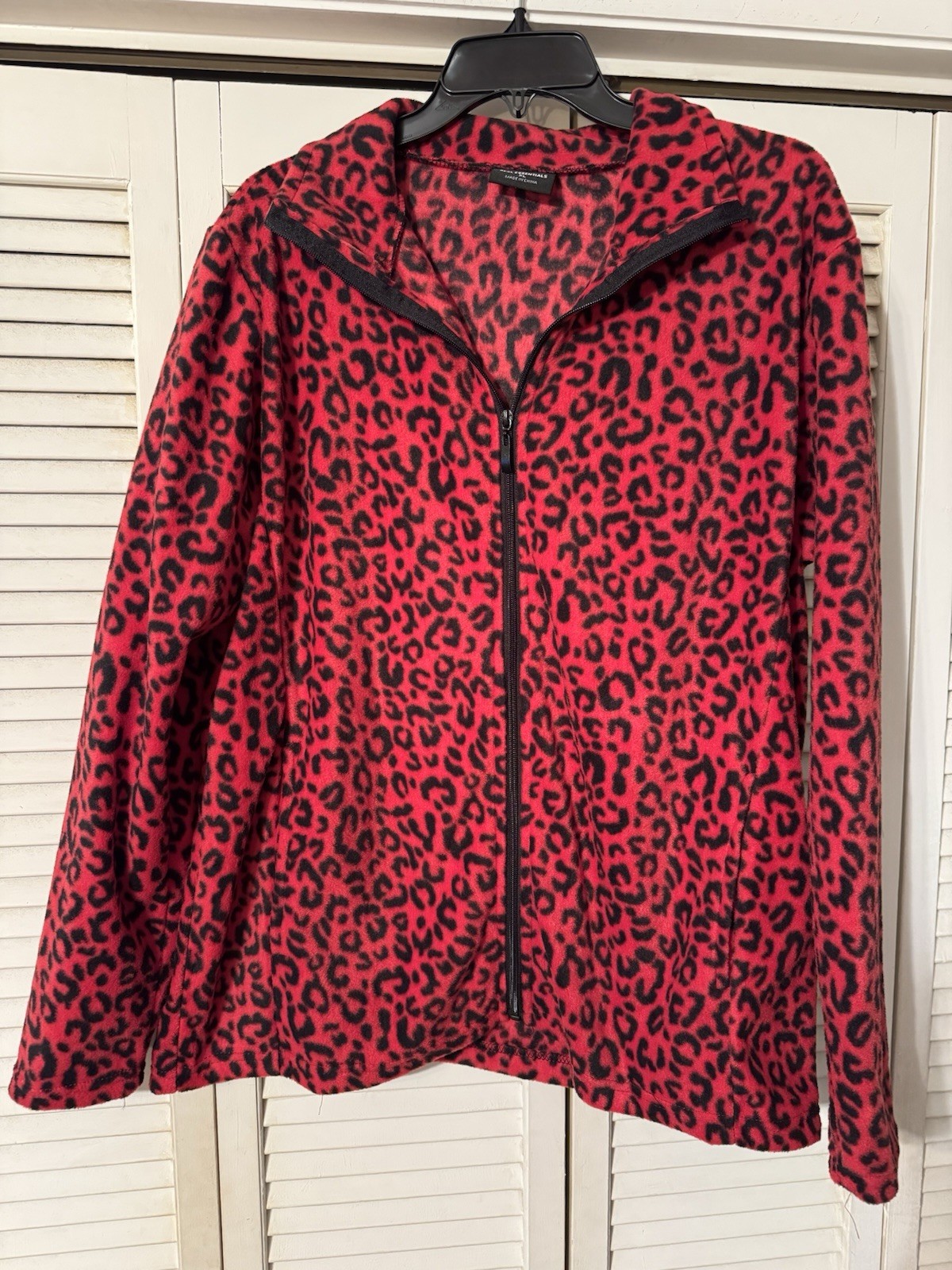 red leopard print jacket - image 1