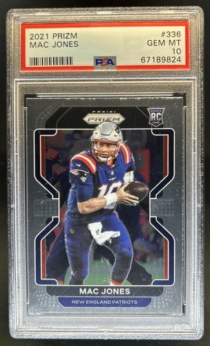 2021 Panini Prizm Mac Jones PSA 10