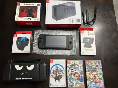 Nintendo Switch Bundle + 256GB micro sd + Games + Accessories!
