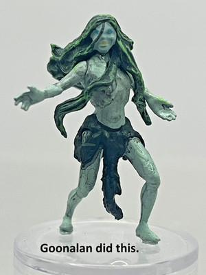 D&D Pathfinder Mini Critical Role Mons Wild2 11 Sea Fury UNIKAT Hag