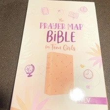 NLV The Prayer Map® Bible for Teen Girls (Faith Maps) - Compiled by Barbour Staf