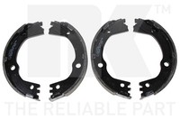 Bremsbackensatz Feststellbremse NK 2735834 FüR Hyundai Ssangyong KIA 190Mm Santa