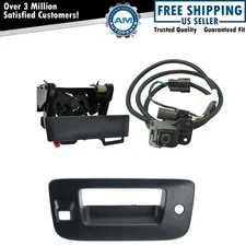 Rear View Camera w/ Tailgate Handle & Bezel Kit for GMC Sierra Chevy Silverado