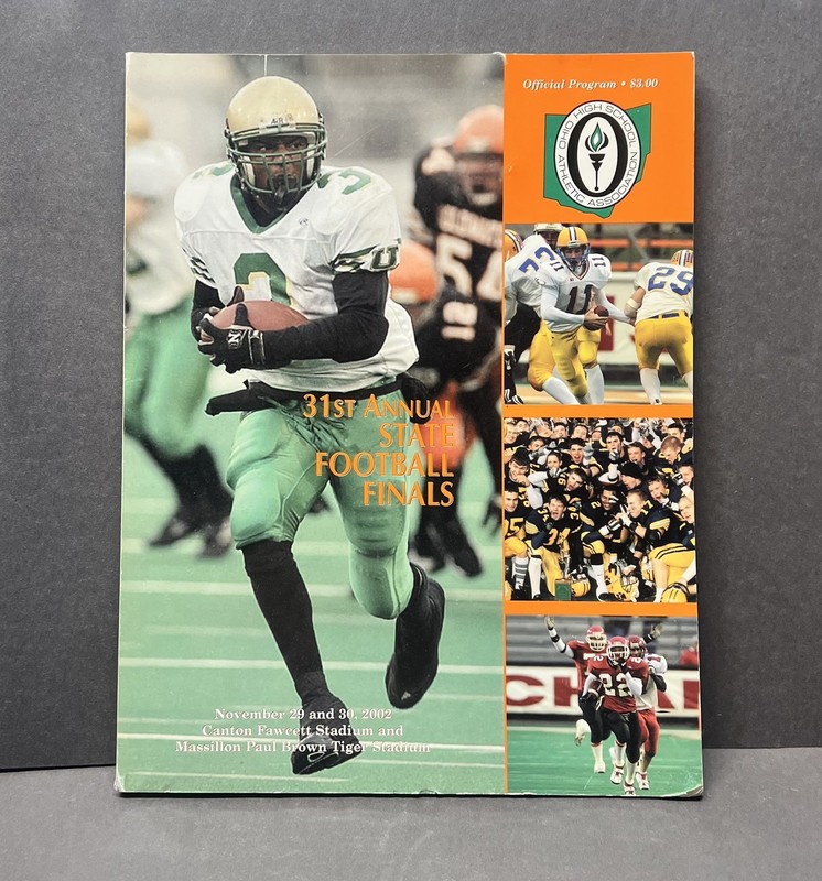 Ohio High School Football Program 1980 State Championship Games !!!!