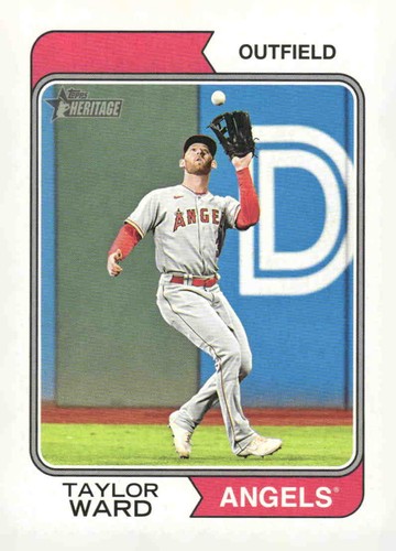 2023 Topps Heritage #271 Taylor Ward | Baseball Card