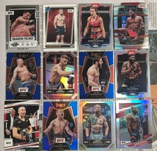 12 Cards Lot!  2022-25 UFC TOPPS Chrome Collection! Rookie Cards
