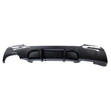Heckansatz Diffusor Passend f�r BMW E92 Coupe E93 Cabrio M-Paket 2-ROHR