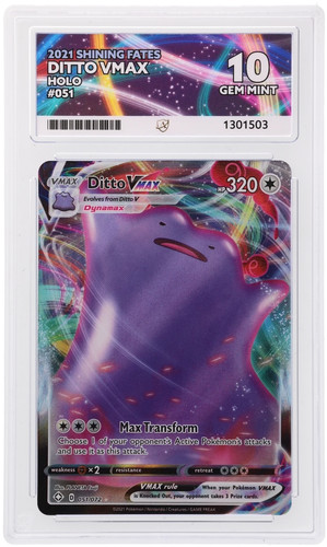 Ditto VMAX graded ACE 10 for sale on eBay