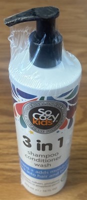 So Cozy Kids 3-in-1 Shampoo, Conditioner & Body Wash 16 fl. oz. Salon Formula