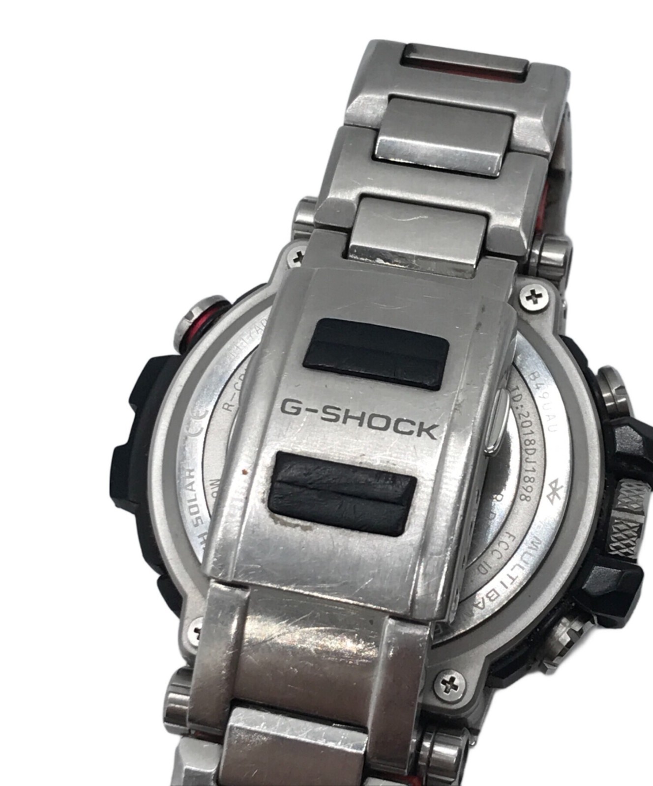 CASIO G-SHOCK MTG-B1000D-1AJF MT-G Bluetooth Solar Silver Men's Wrist Watch image 5
