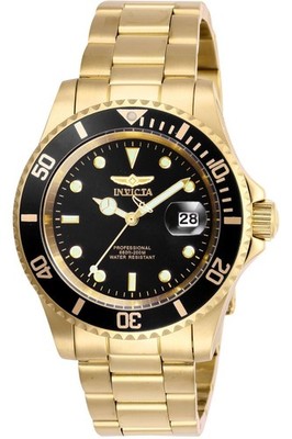 Reloj De Cuarzo Con Brazalete De Acero Inoxidable Para Buceo Profesional