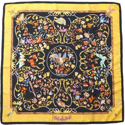Excellent Condition HERMES Carr 90 PIERRES D ORIENT ET D OCCIDENT Eastern and We