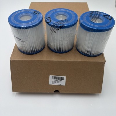 Type H Pool Filter Cartridge Replacement For Intex Pump Spa Pool 12 Pack.