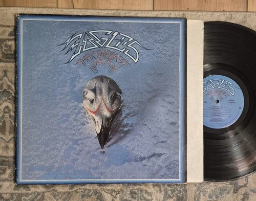 EAGLES ● THEIR GREATEST HITS 1971-1975 12" LP ●ASYLUM  EMBOSSED 1ST Pressing