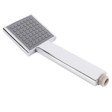Square Handheld Shower Head Single Function High Pressure Replacement