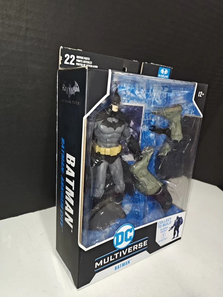 Figura de acción Mcfarlane DC Multiverse Arkham City Batman con Solomon Grundy BAF Foto 4 de 4