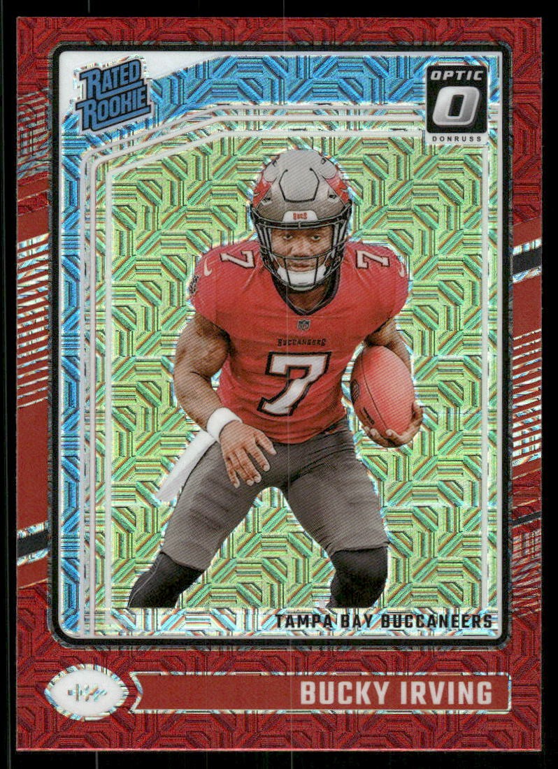 2024 Donruss Optic Red Mojo #216 Bucky Irving RR - FB