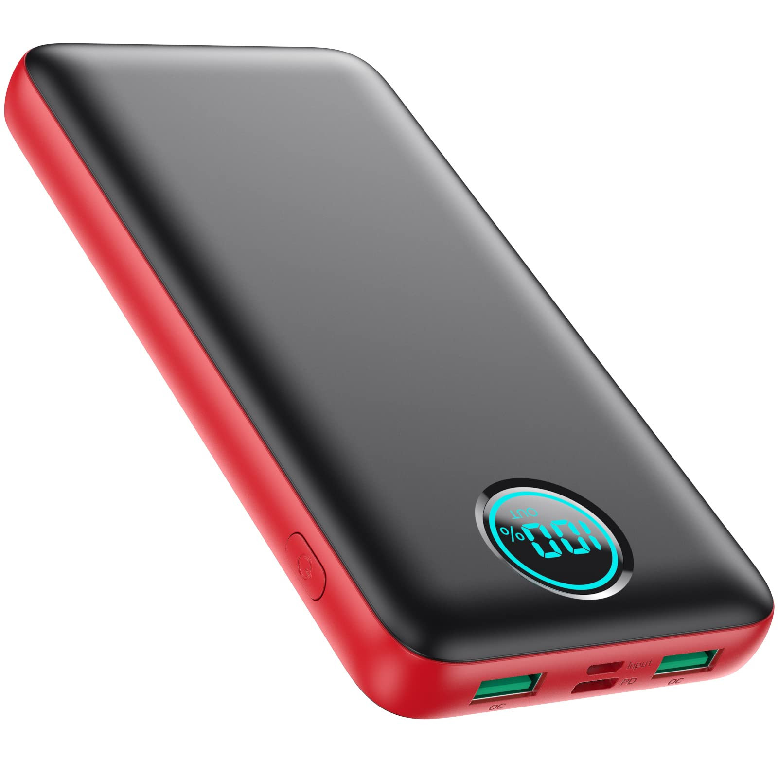 30,800mAh Portable Power Bank with 25W PD Fast Charging and LCD Display for High-Speed Charging On-The-Go