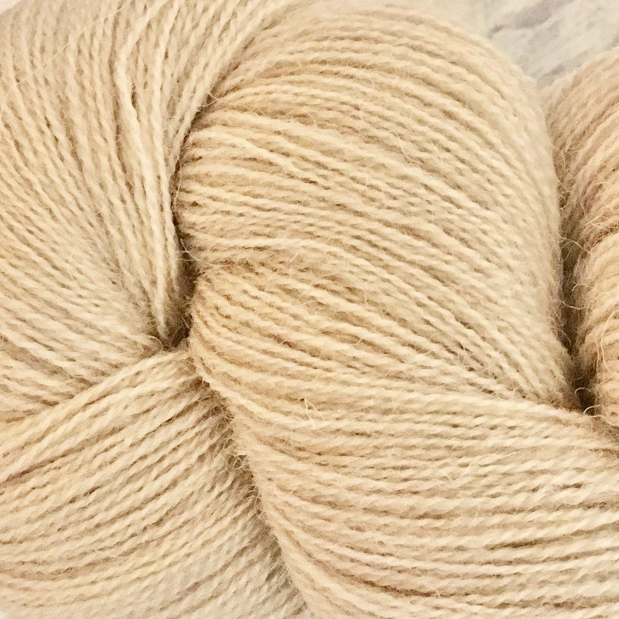 3 Hanks Vintage DMC Broder Medicis Wool Thread Beige 8502 NOS French 50g - Image 3 of 4