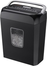 Image of Bonsaii Docshred 6-sheet Cross-cut Paper Shredder - C204-C